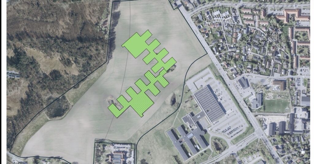 Topsoes forslag til byggeri på Ny Allerødgårds jorde