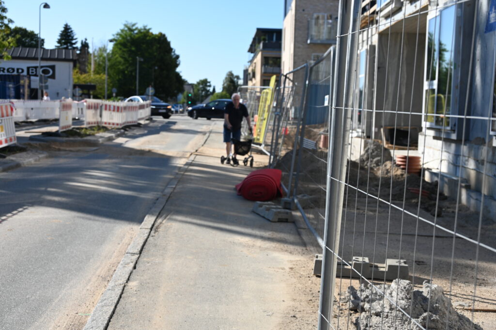 Beboer i midtbyen skal modsatte vej af os