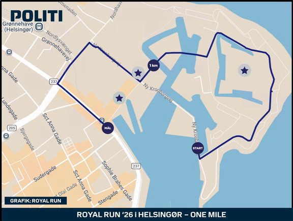 Helsingør: heller ikke mandag